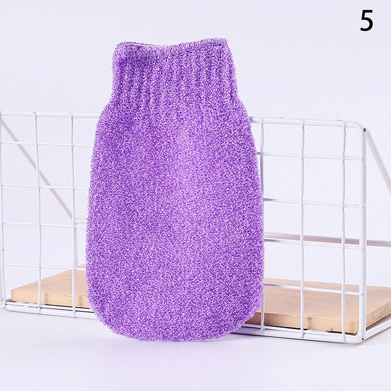 Exfoliating Body Massage Sponge Bath Gloves Skin Bath Shower Wash Cloth Shower Scrubber Back Scrub Moisturizing Spa Skin Gloves