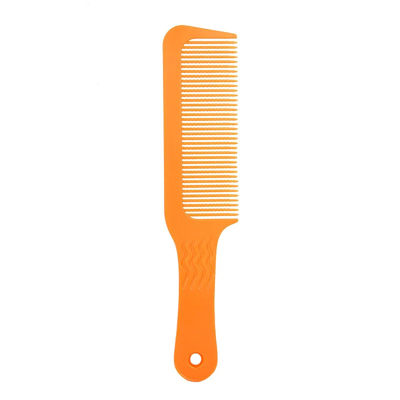 Salon-Grade Teasing Hair Comb - Rounded Wavy Teeth Barber Comb, Flat Top Styling Comb, Hairdressing Tool dylinoshop