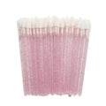 50 Pcs Disposable Lip Brush Individual Lash Removing Cleaning Mascara Applicator Makeup Brushes For Eyelash Extension Tools