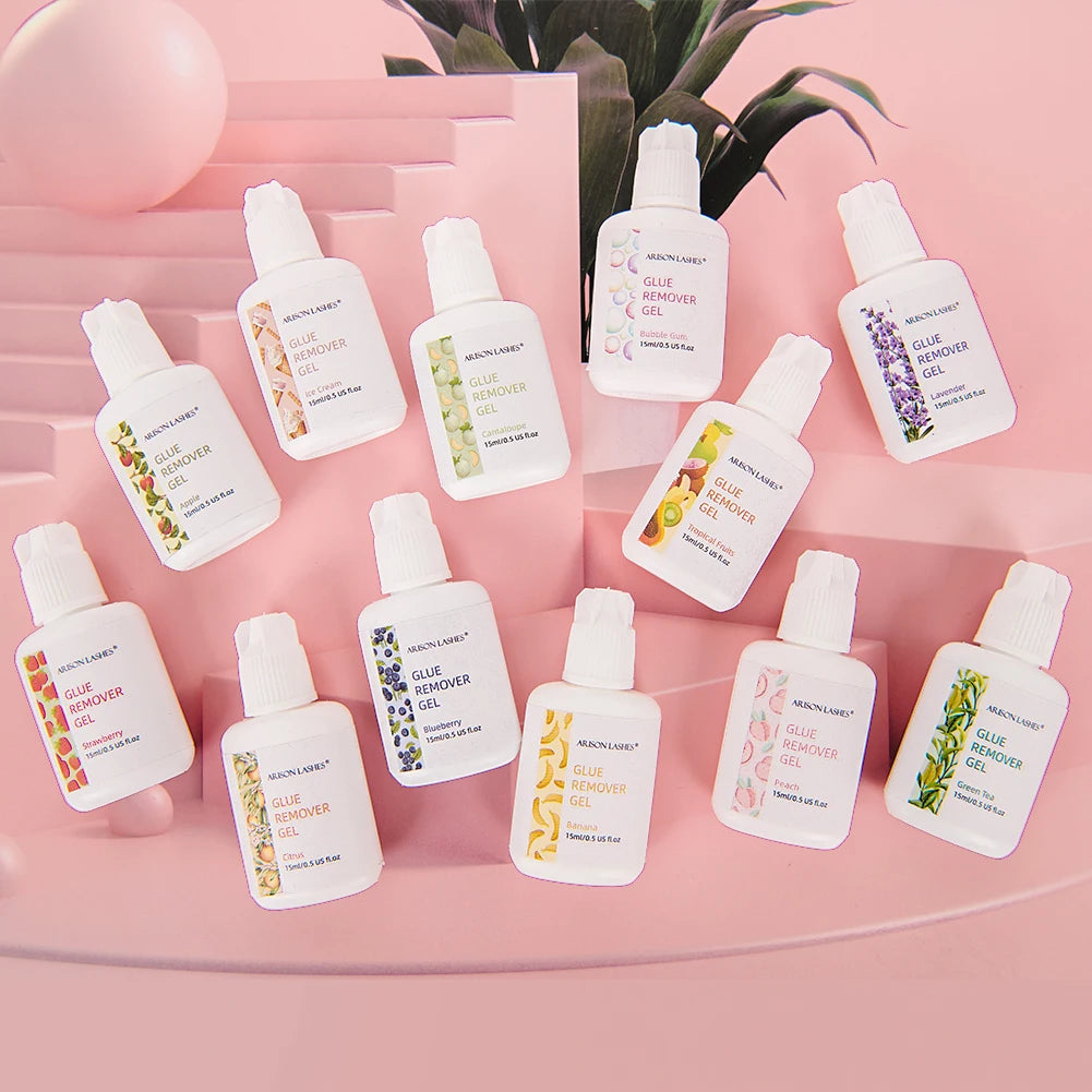 ARISON 15ml Eyelash Glue Remover Gel Efficient Fast Quickly Remove Glue Removes Makeup Cleanly High Quality