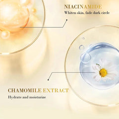 60 Pieces of Gold Hyaluronic Acid Repair Eye Mask Moisturizing and Firming Eye Patches Korean Skincare Crystal Eye Mask 