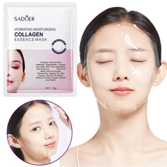 5pcs Hyaluronic Acid Collagen Face Mask skincare Moisturizing Hydrating Facial Masks Sheet Mask Skin Care 