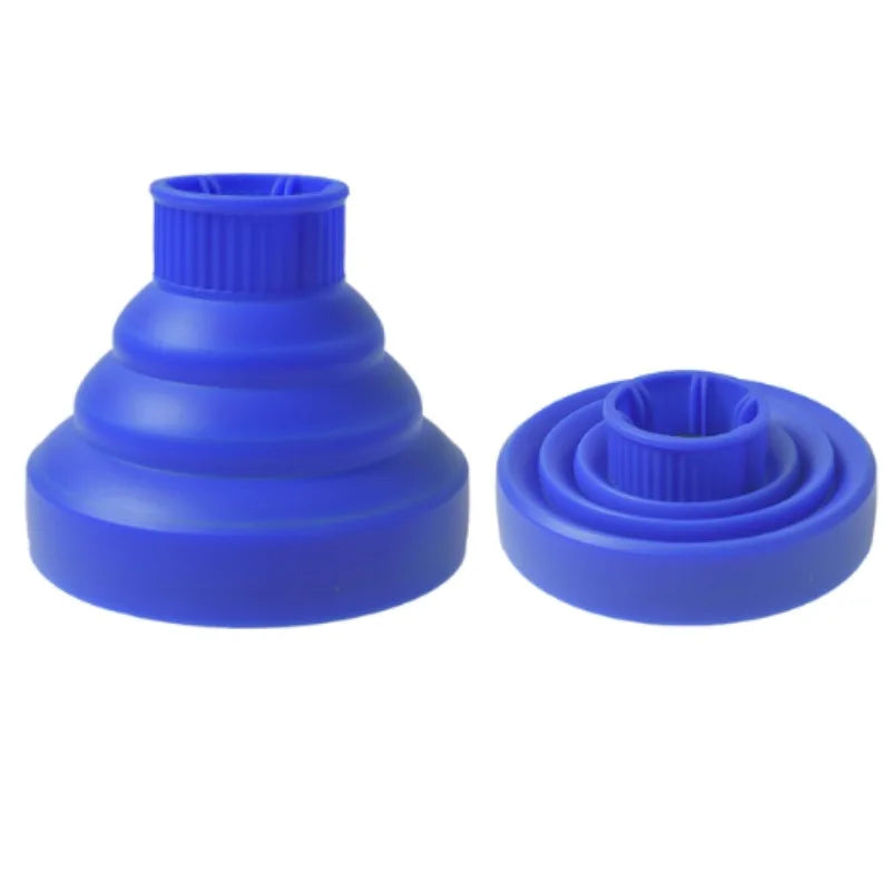 1Pc Silicone Hairdryer Diffuser Cover Foldable Temperature Resistant Hairdryer Curly Drying Blower Hair Styling Accessories dylinoshop