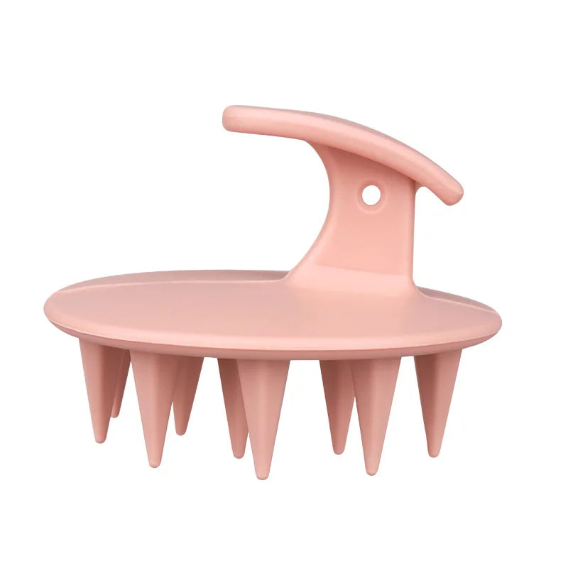 Silicone Shampoo Brush Head Scalp Massage Comb Hair Root Itching Clean The Scalp Thoroughly Body Massage Brush Bath Brush dylinoshop