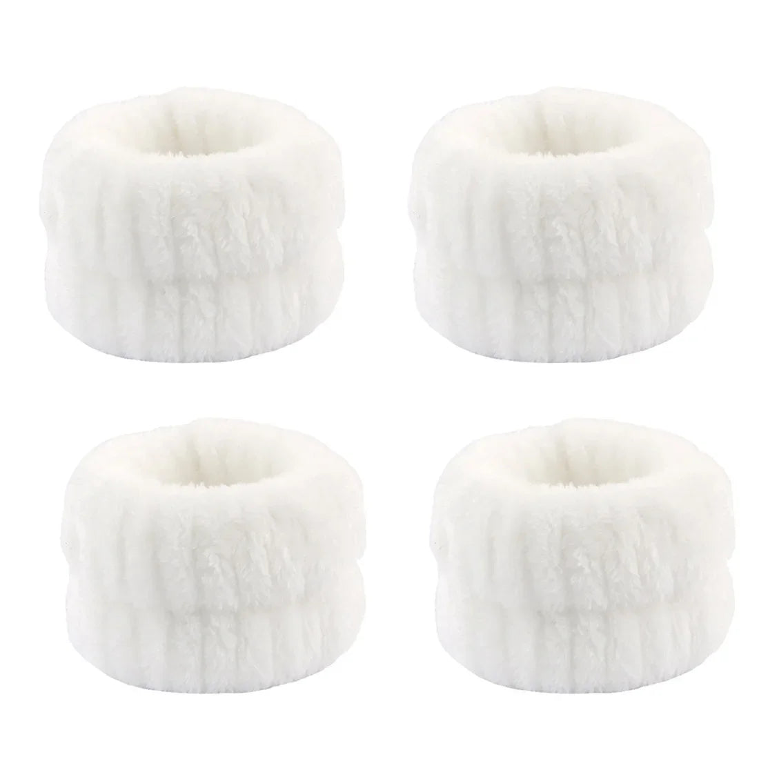 1/4PCS Reusable Wrist Washing Belt Soft Microfiber Towel Wristbands Washing Face Water Absorption Prevent Wetness Wrist Washband