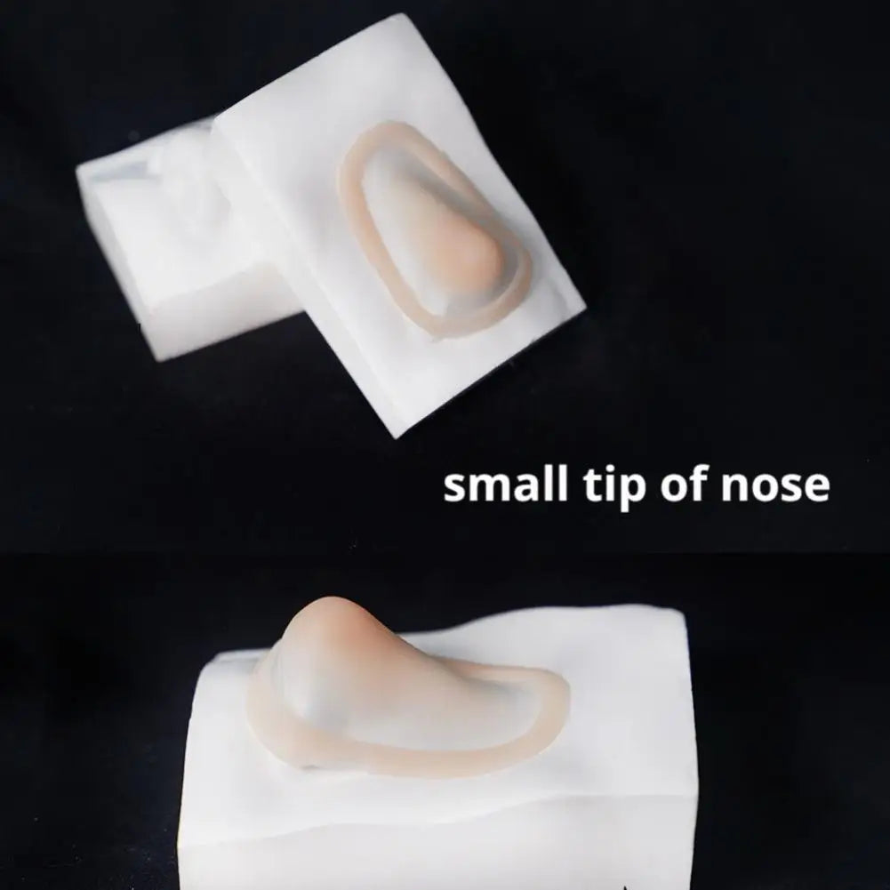Silicone Fake Nose Cosplay Kit Professional Comic Makeup Special Effects Tools Kit Reusable Silicone Raise Nose Fake Nose Kit dylinoshop