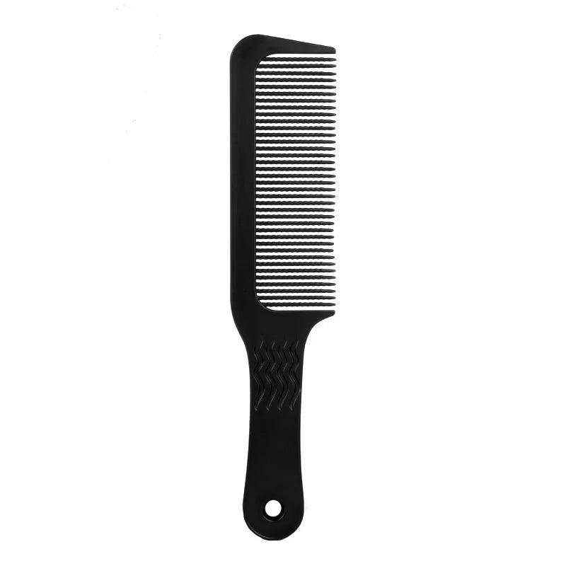Salon-Grade Teasing Hair Comb - Rounded Wavy Teeth Barber Comb, Flat Top Styling Comb, Hairdressing Tool dylinoshop