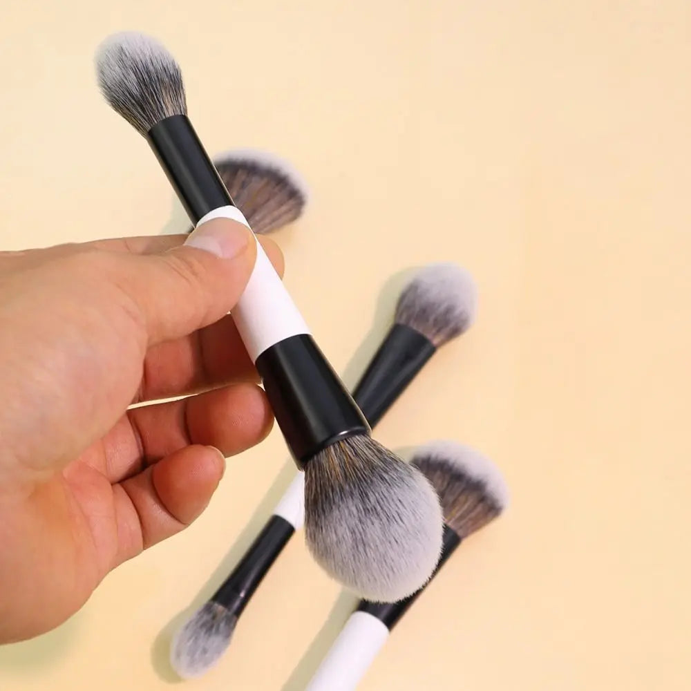 Dual-Ended F4 Contour Face Brush Multi-purpose High Coverage Eyeshadow Concealer Brushes Cosmetic Beauty Makeup Brushes