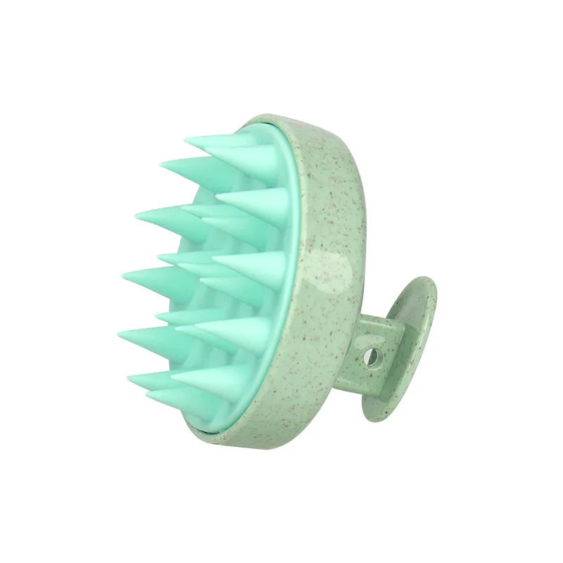 Silicone Shampoo Brush Head Scalp Massage Comb Hair Root Itching Clean The Scalp Thoroughly Body Massage Brush Bath Brush dylinoshop