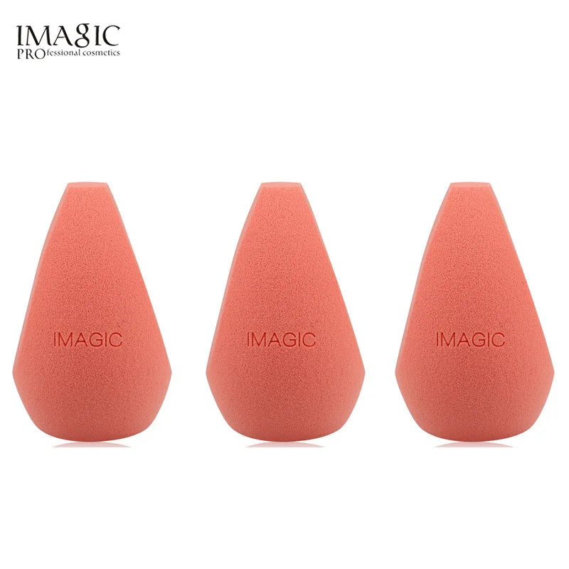 IMAGIC 3-Piece Makeup Puff Set – Wet & Dry Foundation Sponge dylinoshop