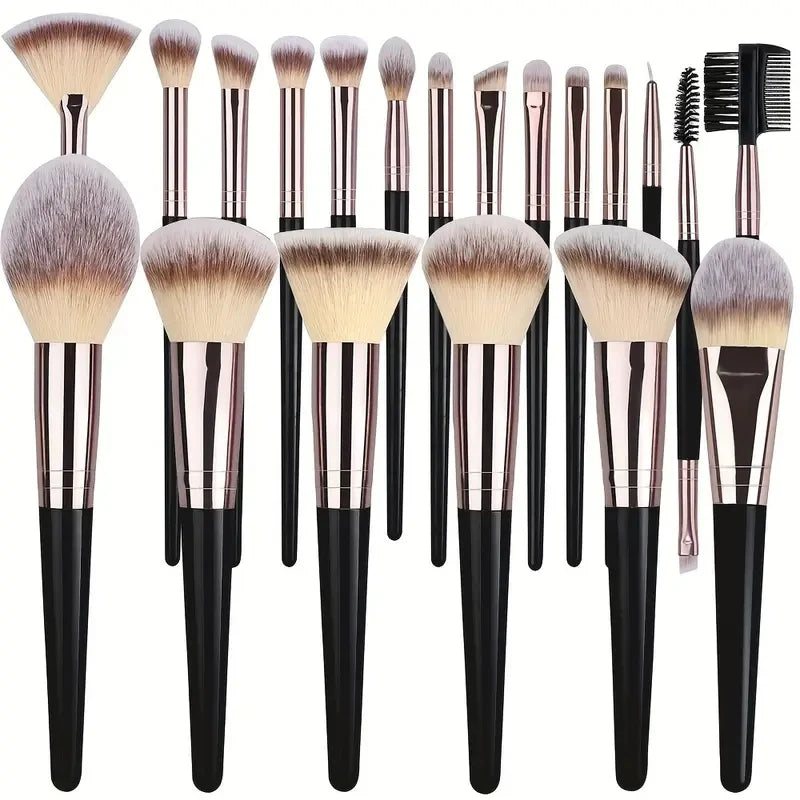 Makeup Brush Set – Foundation, Concealer & Eyeshadow Blending Brushes dylinoshop
