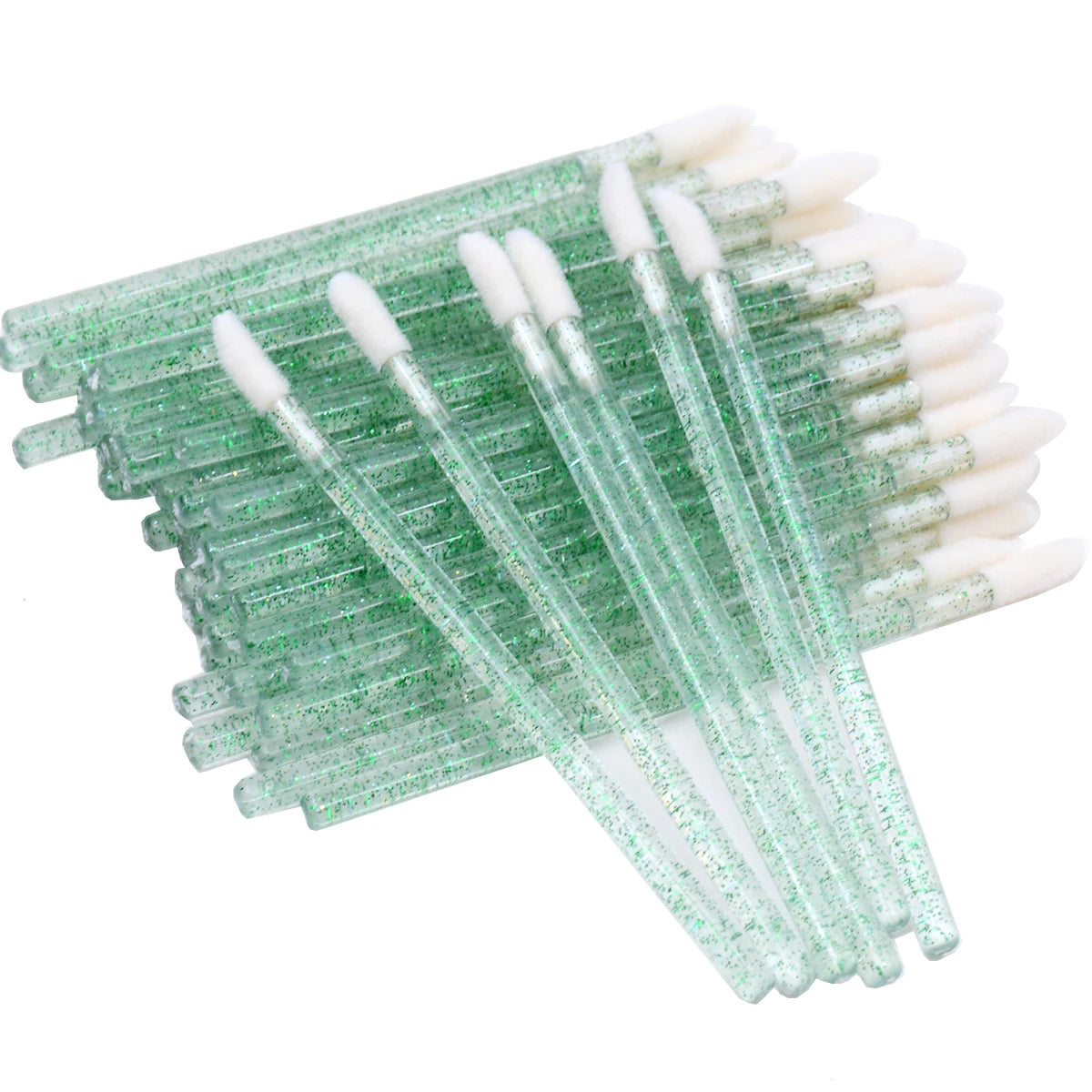 Disposable Lip & Mascara Applicator Brushes – 100-Piece Cosmetic Wand Set dylinoshop