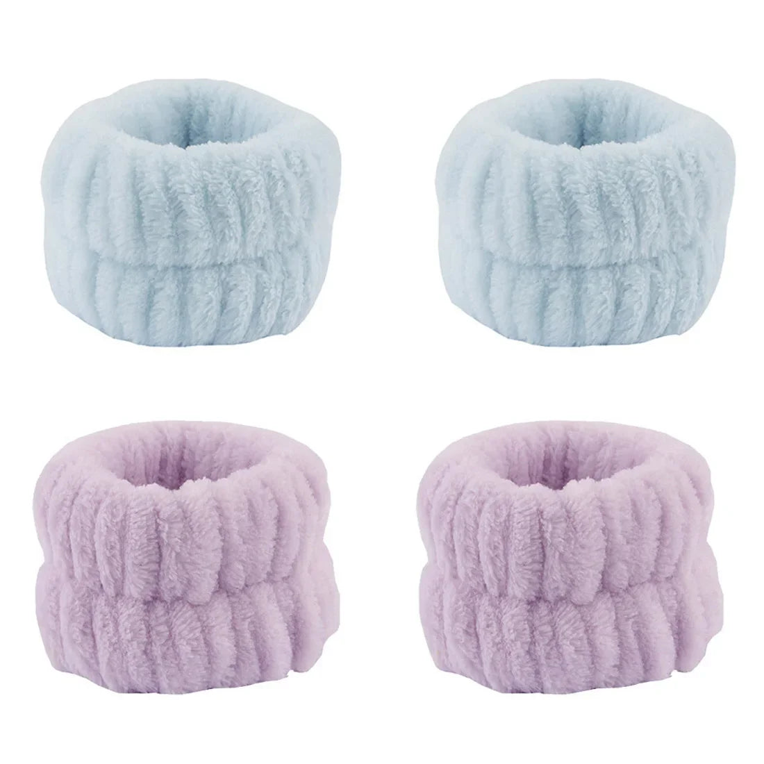 1/4PCS Reusable Wrist Washing Belt Soft Microfiber Towel Wristbands Washing Face Water Absorption Prevent Wetness Wrist Washband
