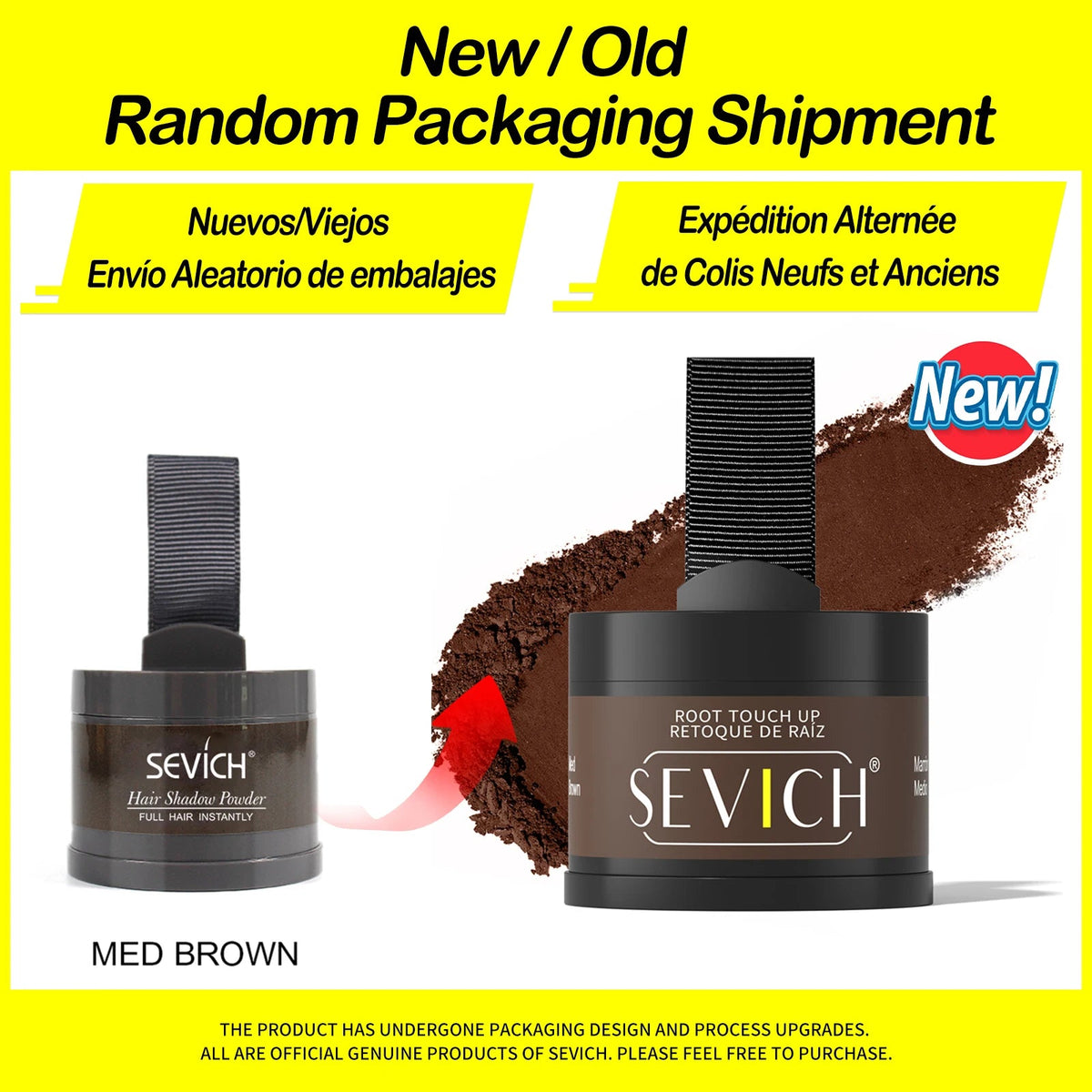 Sevich Hairline Powder 4g Hairline Shadow Powder Makeup Hair Concealer Natural Cover Unisex Hair Loss Product dylinoshop