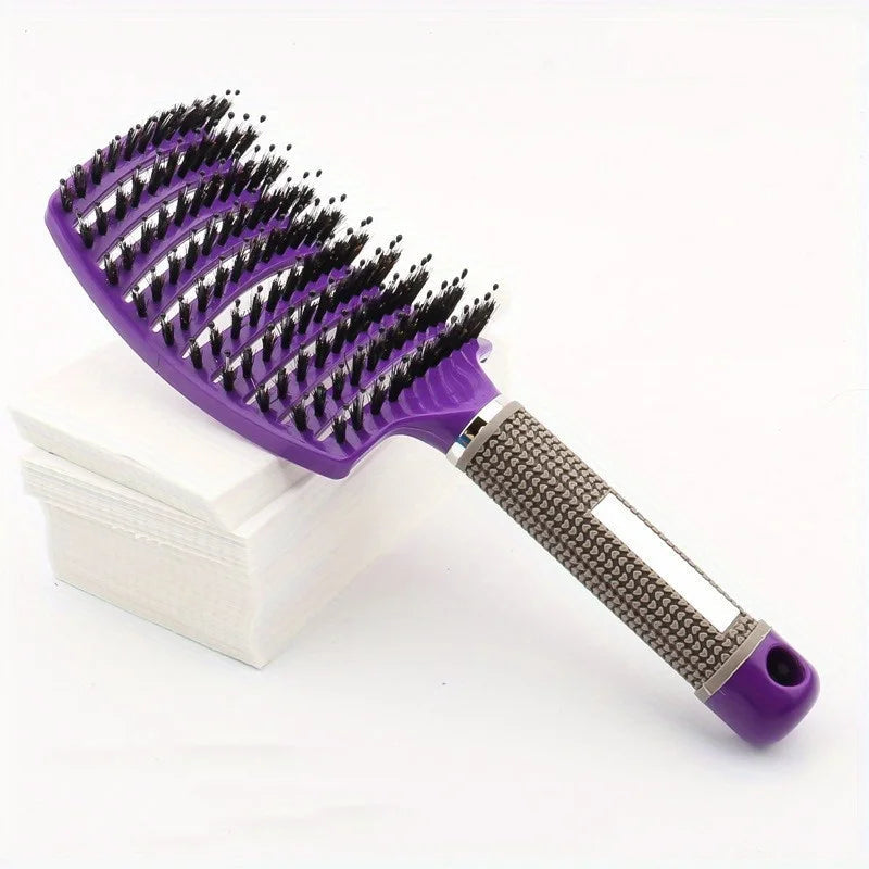 1pc Magic Scalp Massage Hair Brush for Women - Professional Detangling Tool for Wet Curly Hair - Hairdressing Tool dylinoshop