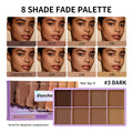 Concealer Palette Waterproof Long-lasting Foundation Matte Moisturizing Lightweight Breathable Look Multi-shade Concealer Disk
