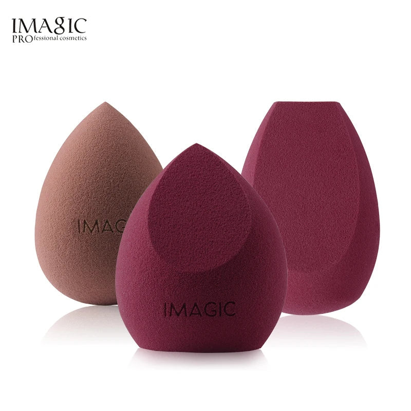 IMAGIC 3-Piece Makeup Puff Set – Wet & Dry Foundation Sponge dylinoshop