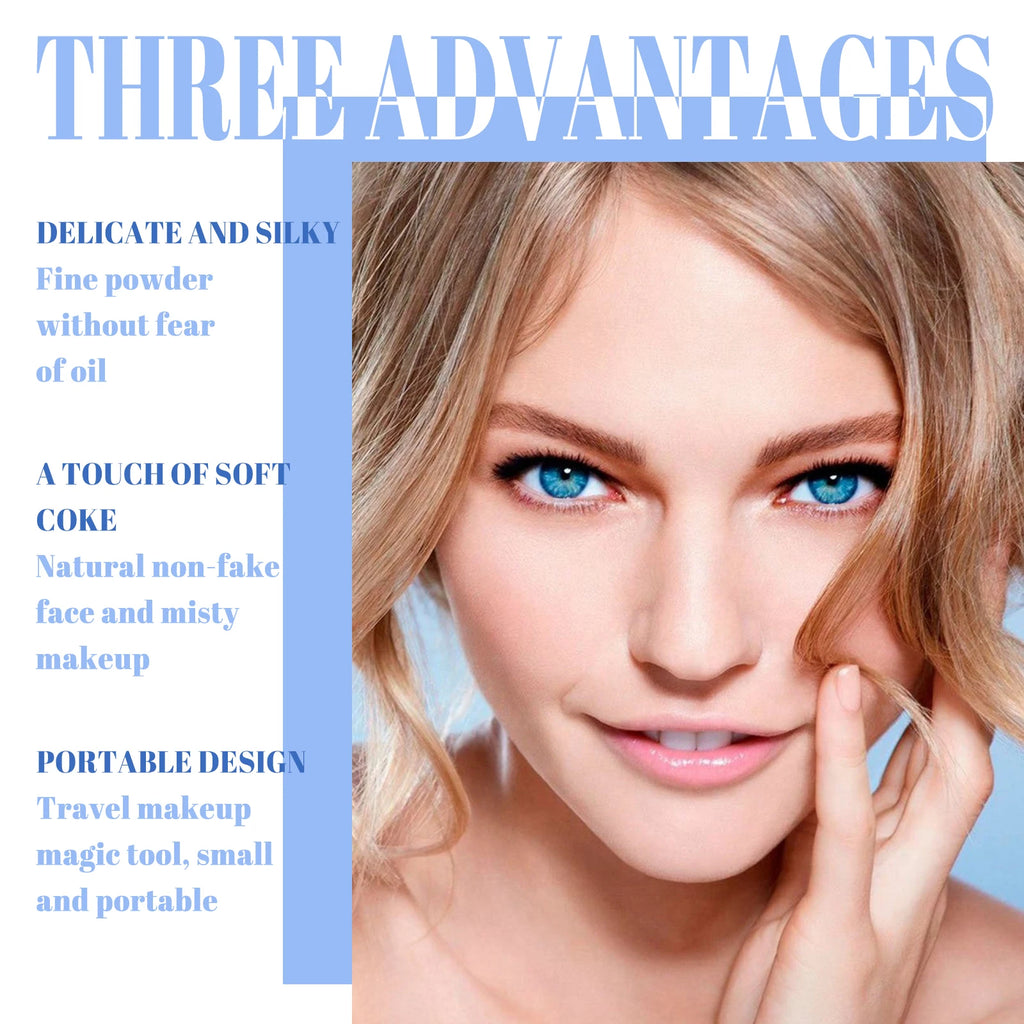 Matte Face Setting Powder Oil Control Waterproof Pore Blurring Makeup Finish  Full Coverage Loose Powder for Oily Skin