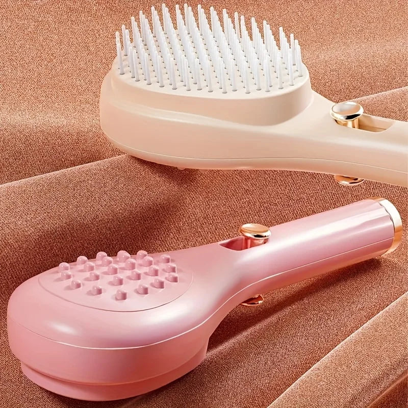 1pcs Magic Retractable Hair Comb-Anti-Static Scalp Massaging & Detangling Brush for All Hair Types Holiday Gift Box Beauty Tool dylinoshop