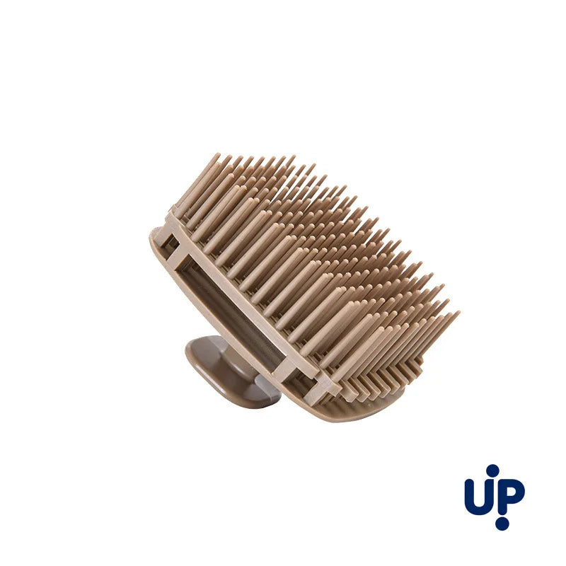 1pcs Silicone Shampoo Brush Head Scalp Massage Comb Hair Washing Comb Body Massage Shower Brush Salon Hairdressing Tool dylinoshop