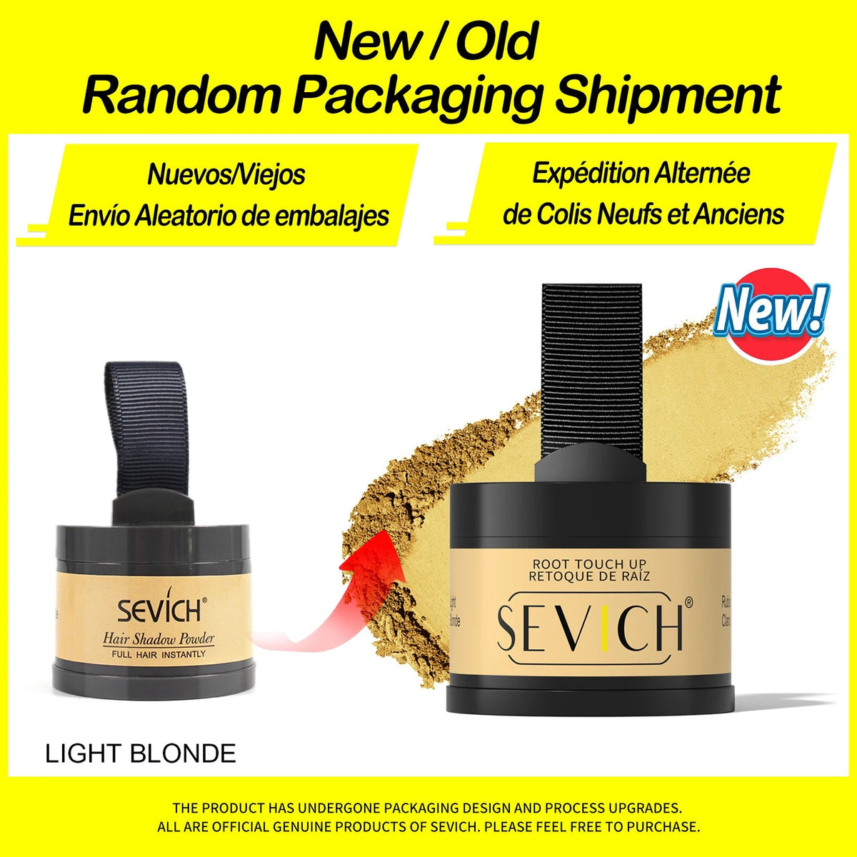 Sevich Hairline Powder 4g Hairline Shadow Powder Makeup Hair Concealer Natural Cover Unisex Hair Loss Product dylinoshop