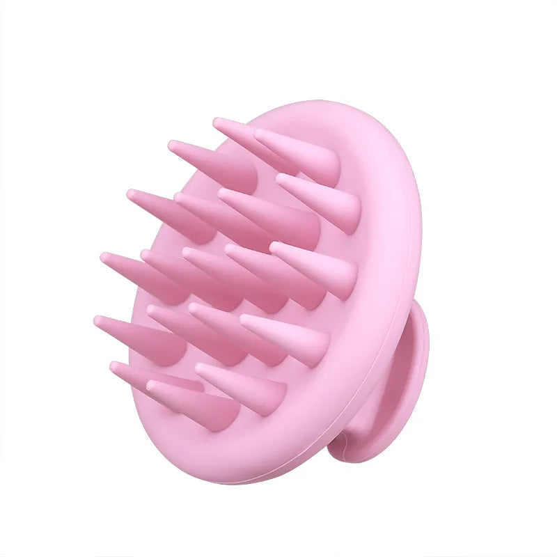Silicone Shampoo Brush Head Scalp Massage Comb Hair Root Itching Clean The Scalp Thoroughly Body Massage Brush Bath Brush dylinoshop