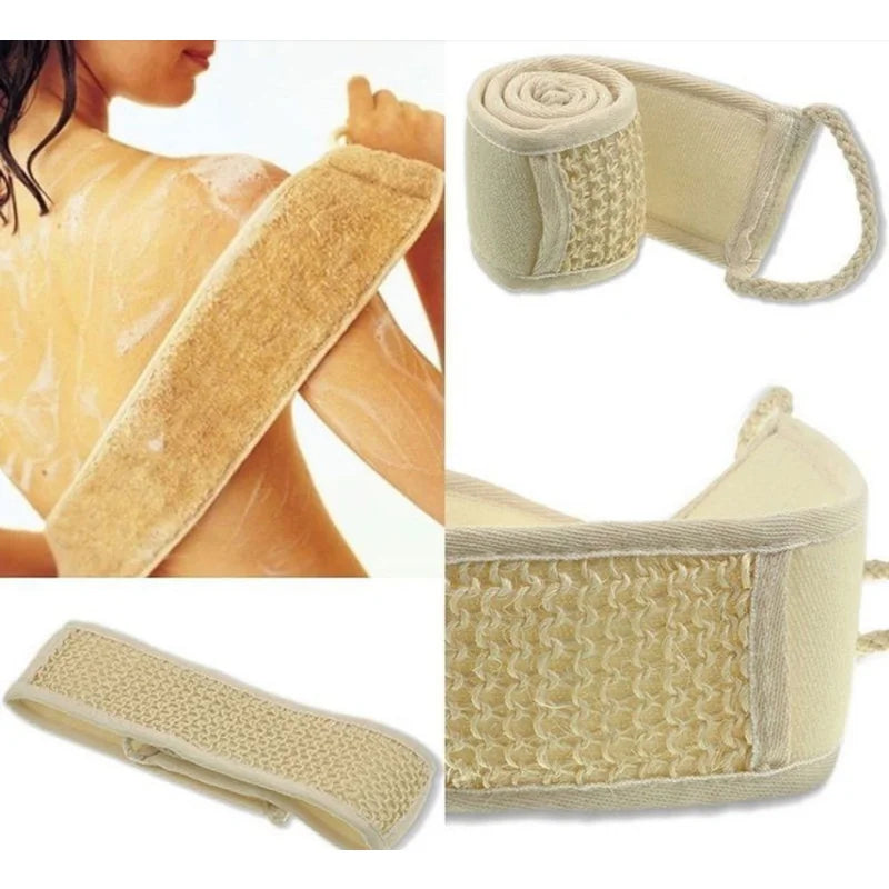 1PCS Exfoliating Back Strap Baths Shower Body Scrubber Brush Personal Cleaning Tool  Back Strap Bodys Skin Health Cleaning Tools