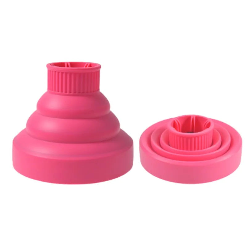 1Pc Silicone Hairdryer Diffuser Cover Foldable Temperature Resistant Hairdryer Curly Drying Blower Hair Styling Accessories dylinoshop