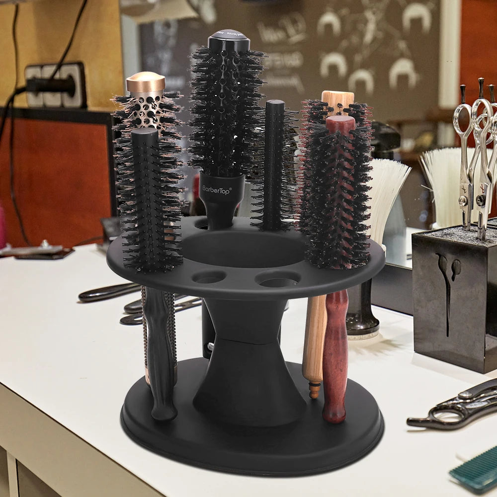 Barber Hairdressing Scissors Combs Tools Holder Storage Box Barbertop Salon Display Stand Salon Hairdresser Tools Organizer Rack dylinoshop