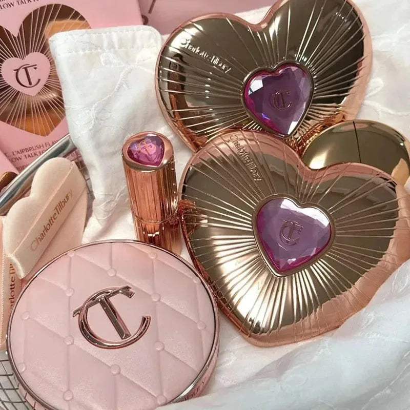 Charlotte Tilbury Dual-Color Blush Concealer Cushion Delicate And Smooth Brightening And Moisturizing Concealing Lasting Makeup