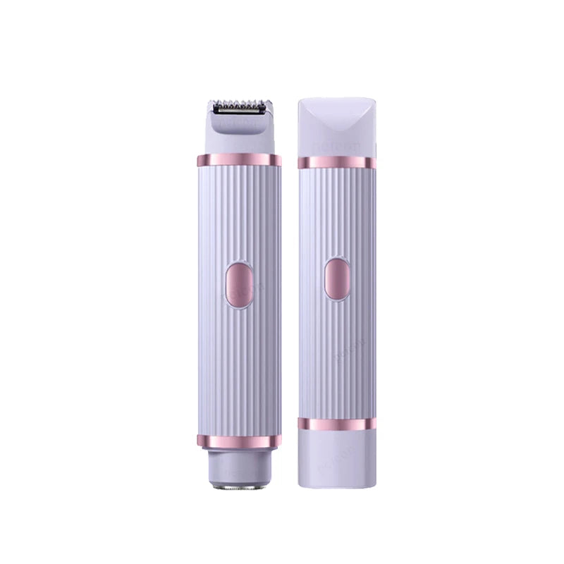 Women's 2-in-1 Cordless Bikini Trimmer & Shaver, Dual-Head