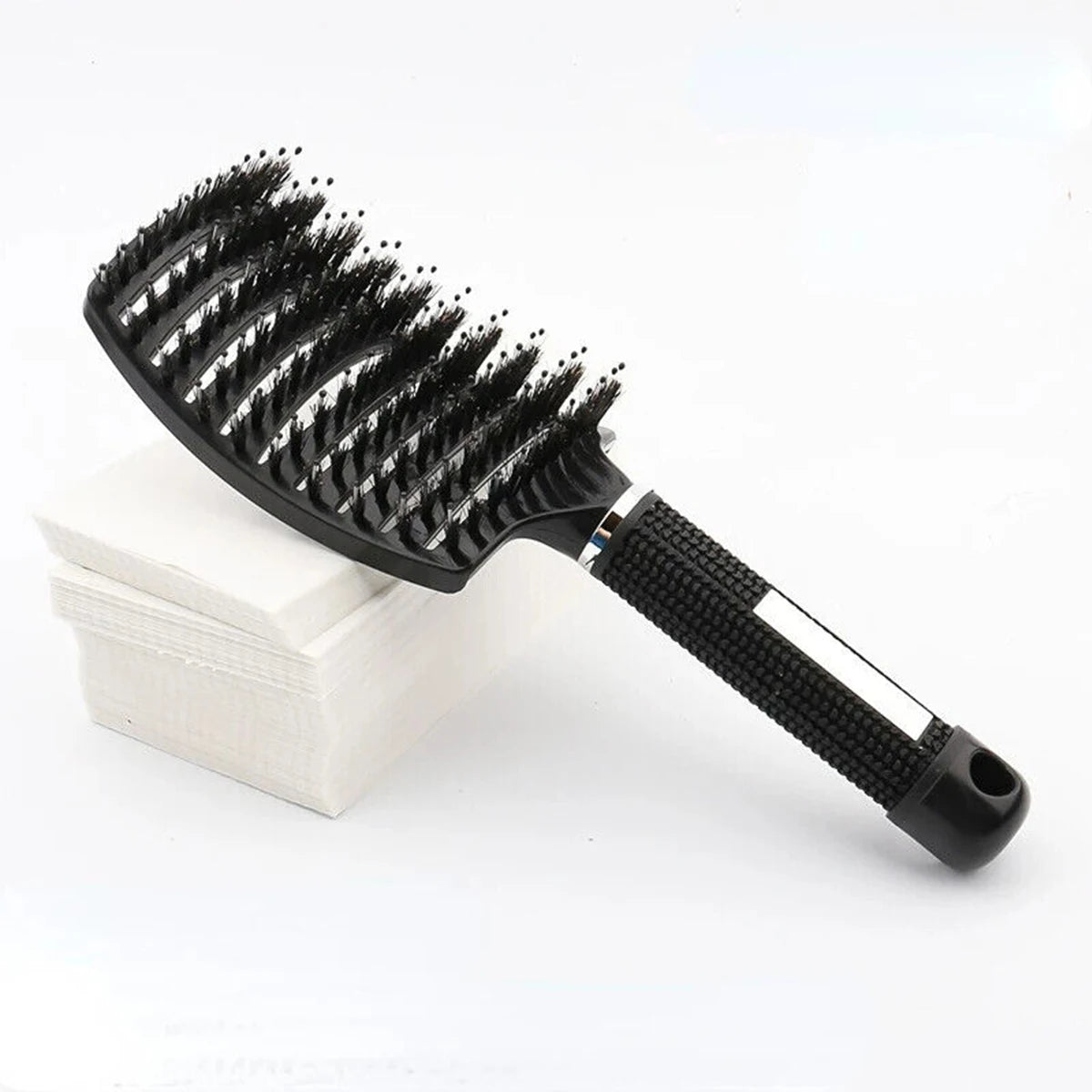 Hair Brush Scalp Massage Comb Hairbrush Boar Bristle Nylon Women Wet Curly Detangle Hair Brush Salon Hairdressing Styling Tool dylinoshop