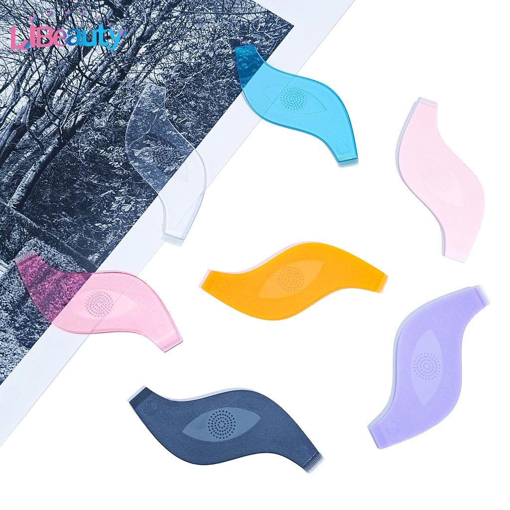 10pcs Makeup Eyelash Brushes Reuseable Plastic Clean Comb S Shape Lashes Lifting Curler Eye Lash Extension Perm Eyelashes Tool