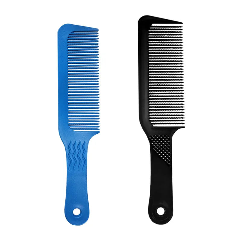 Salon-Grade Teasing Hair Comb - Rounded Wavy Teeth Barber Comb, Flat Top Styling Comb, Hairdressing Tool dylinoshop