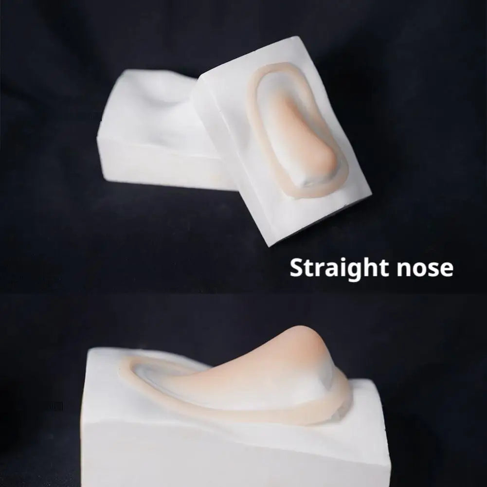 Silicone Fake Nose Cosplay Kit Professional Comic Makeup Special Effects Tools Kit Reusable Silicone Raise Nose Fake Nose Kit