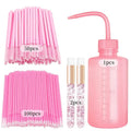 Eyelash Extension Clean Supplies Set Lash Makeup Brush Eyeborw Comb Microbrush Nose Skin Pore Wash Brushes Lashes Shampoo Bottle