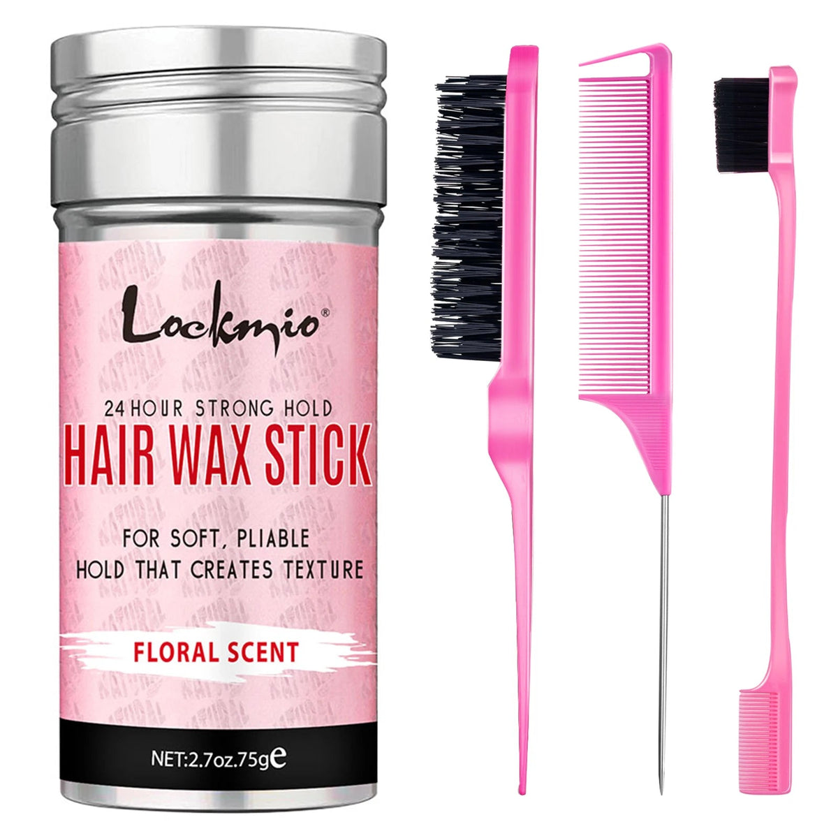 Professional Styling Wax for Women Anti-frizz Pomade Smoothing Broken Back Hair Mud Messy Hairs Control Wax Rod for Natural Wigs dylinoshop