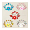 3D Forehead Tattoo Stickers Colorful DIY Children Gem Stickers Face Jewels Glitter Face Body Rhinestone Stickers Makeup Tools