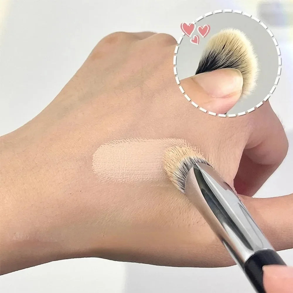 Contour Highlight Detail Brush Cosmetic Beauty Karsyngirl Foundation Concealer Makeup Brushes Three-sided Slope  Brush Tool