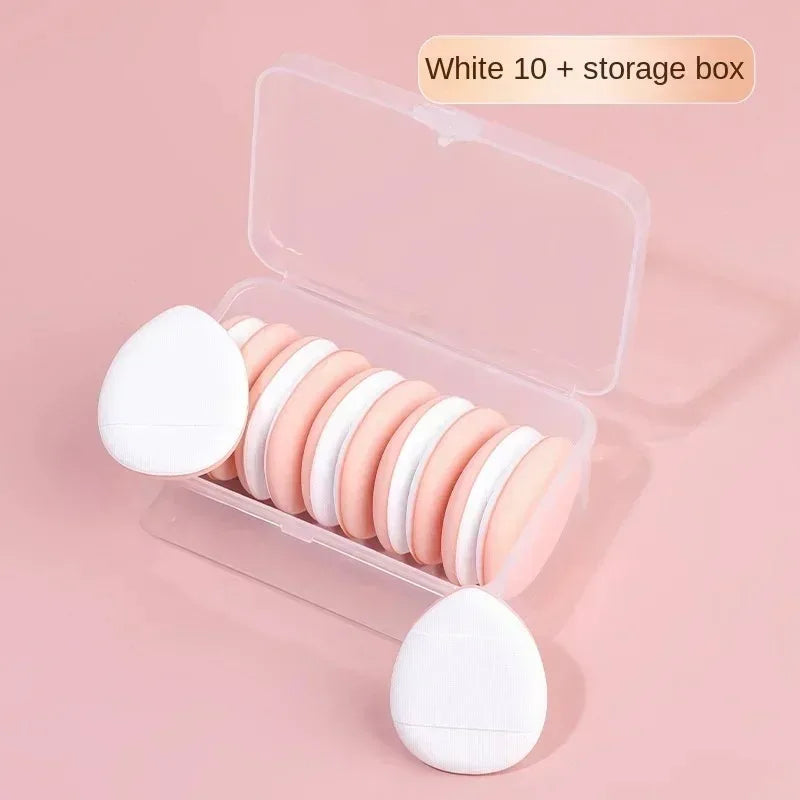 Mini Finger Makeup Sponge Puffs for Foundation, BB Cream & Concealer, Set of 5 or 10 dylinoshop