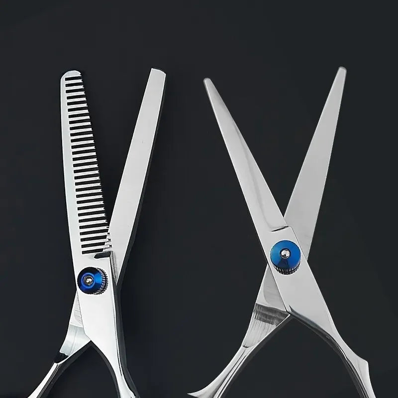 Professional Hairdressing Scissors Stainless Steel Cutting Thinning Barber Shear for Home Salon Use dylinoshop