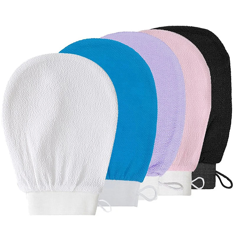 Hot Sale Moroccan Shower Exfoliating Glove Hammam Bath Body Cleaning Scrub Massage Mitt Kessa Peeling Towel Glove