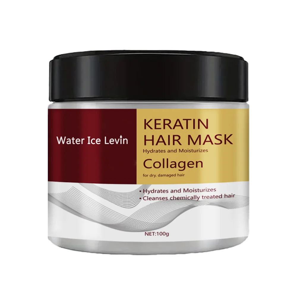 Collagen Keratin Hair Mask Dual Oil Control Moisturizer Conditioner Soft Smooth Frizz Damaged Repair Revitalize Hair Care dylinoshop
