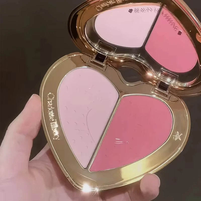 Charlotte Tilbury Dual-Color Blush Concealer Cushion Delicate And Smooth Brightening And Moisturizing Concealing Lasting Makeup dylinoshop