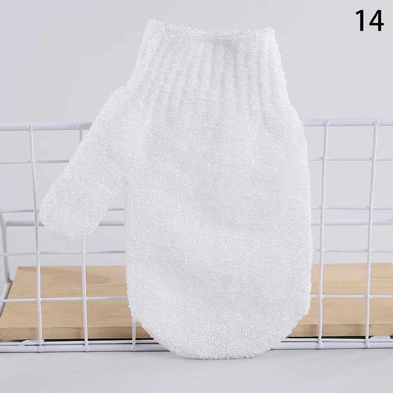 Exfoliating Body Massage Sponge Bath Gloves Skin Bath Shower Wash Cloth Shower Scrubber Back Scrub Moisturizing Spa Skin Gloves