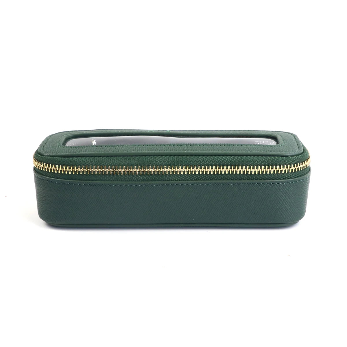 PU Leather Transparent Makeup Bag – Portable Cosmetic Storage Case dylinoshop
