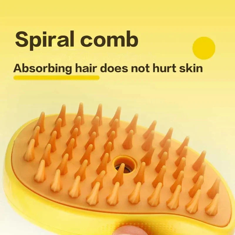 3 in 1 Steamy Cat Brush 
