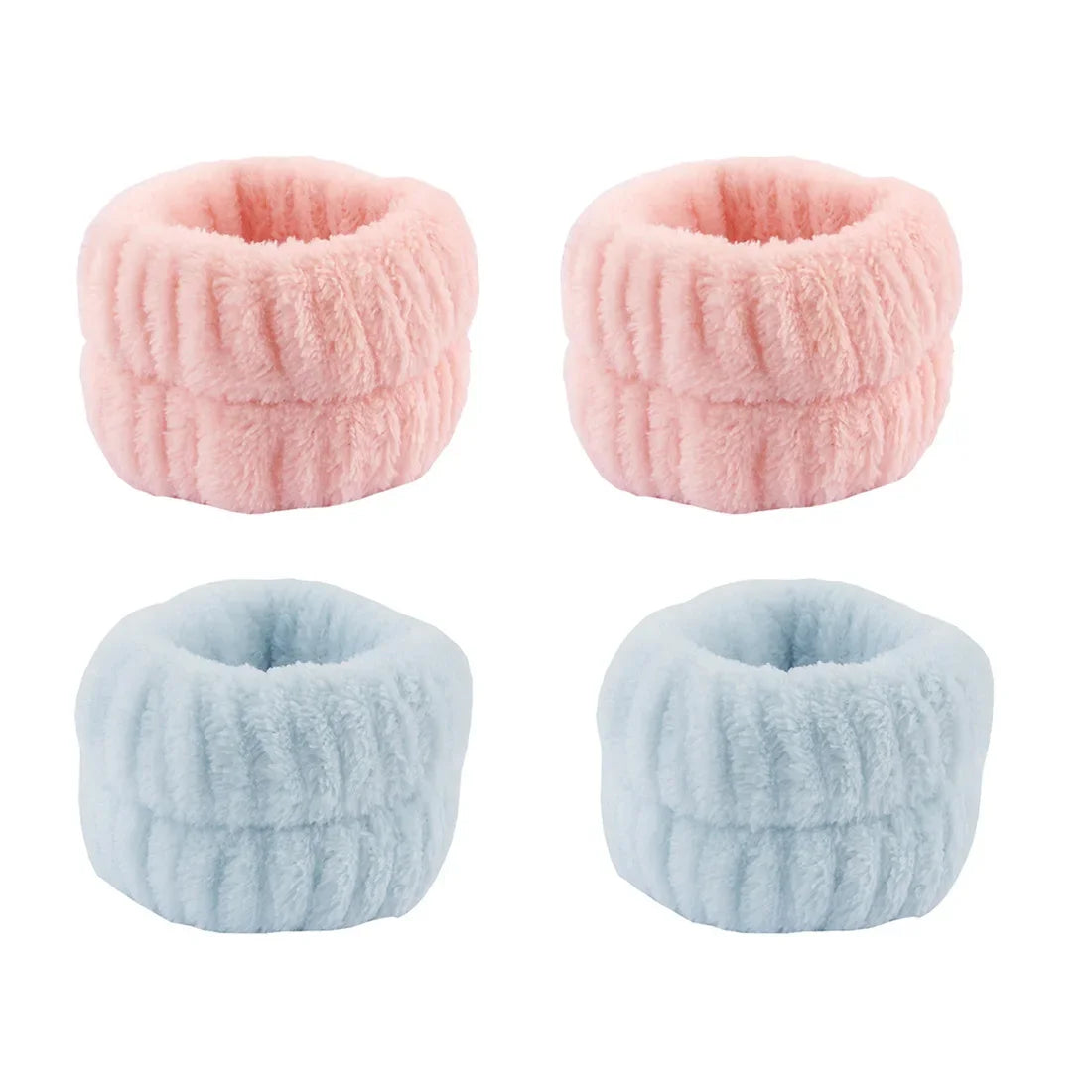 1/4PCS Reusable Wrist Washing Belt Soft Microfiber Towel Wristbands Washing Face Water Absorption Prevent Wetness Wrist Washband
