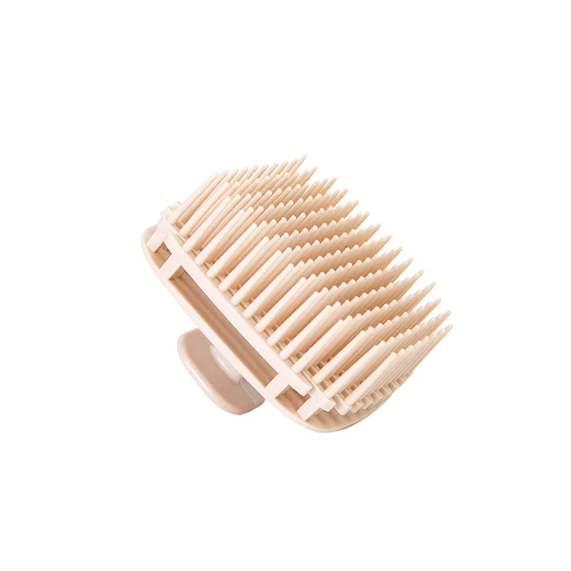 1pcs Silicone Shampoo Brush Head Scalp Massage Comb Hair Washing Comb Body Massage Shower Brush Salon Hairdressing Tool dylinoshop