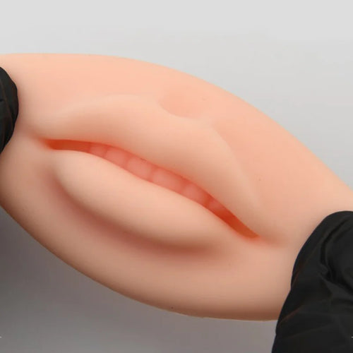 1/3/5pcs Soft Silicone 3D Lips Practice Silicone Skin Reusable Training Skin For Beginner Training Tattoo Permanent Makeup Tool